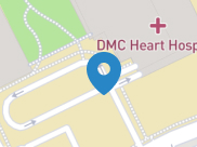 DMC hospital Map - Suburban Vein Center